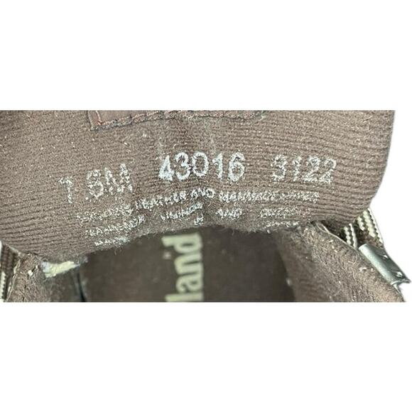 Mens Timberland Men's Euro Hiker Casual Boots Size 7.5 Wheat Brown - Picture 6 of 6